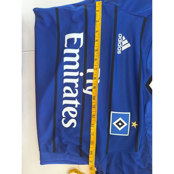Adidas HSV Hamburg SV Soccer Jersey Blue Fly Emirates Climacool S - Picture 7 of 8